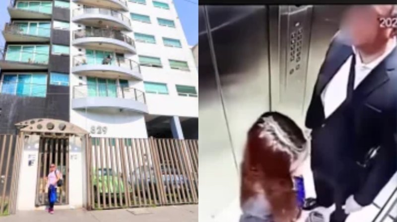 Identifican a sujeto que fue grabado toc4ndo a joven en edificio dónde murió Edith; es abogado