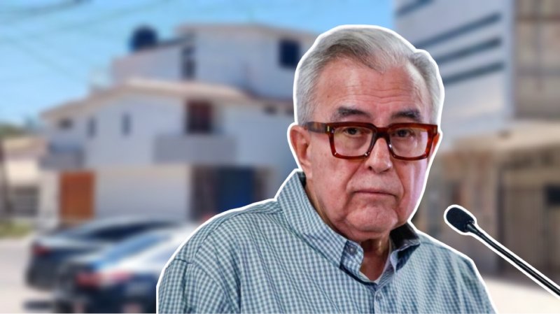 Atacan a b4l4z0s casa de Rubén Rocha en Sinaloa 