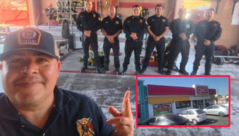 Por “sucios y sudados” les niegan la entrada a bomberos en Oxxo; venían de un llamado