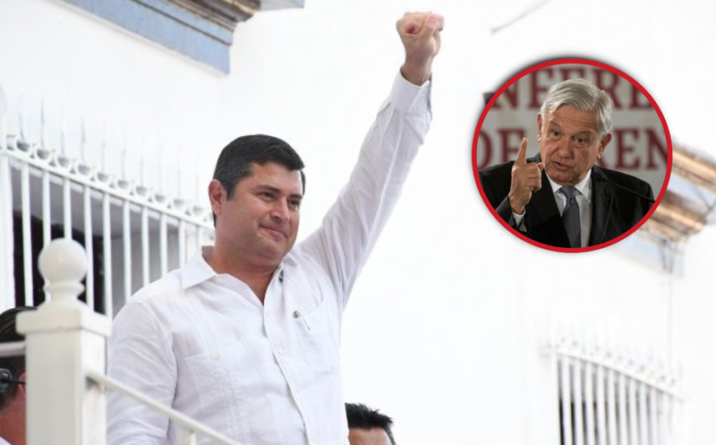 Frente a AMLO, denuncian de amenazas de muerte al alcalde de Los Mochis.