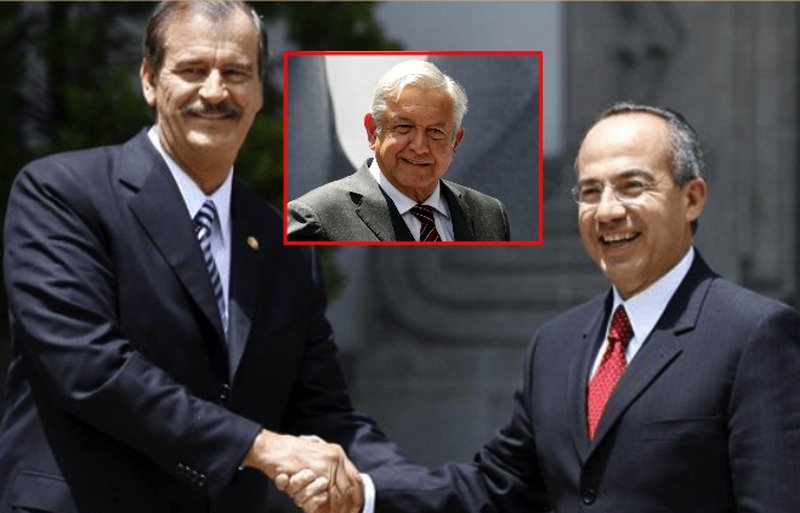 AMLO ordena que la gasolina deje de ser gratis para Calderón y Fox