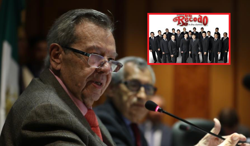 Asegura Muñoz Ledo que Banda El Recodo NO dará concierto en San Lázaro.