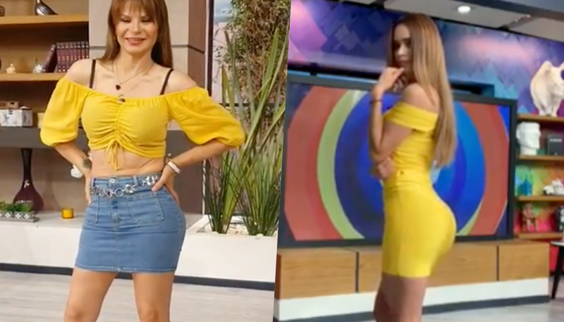 Mhoni Vidente presenta su lado más candente y la comparan con Yanet García.