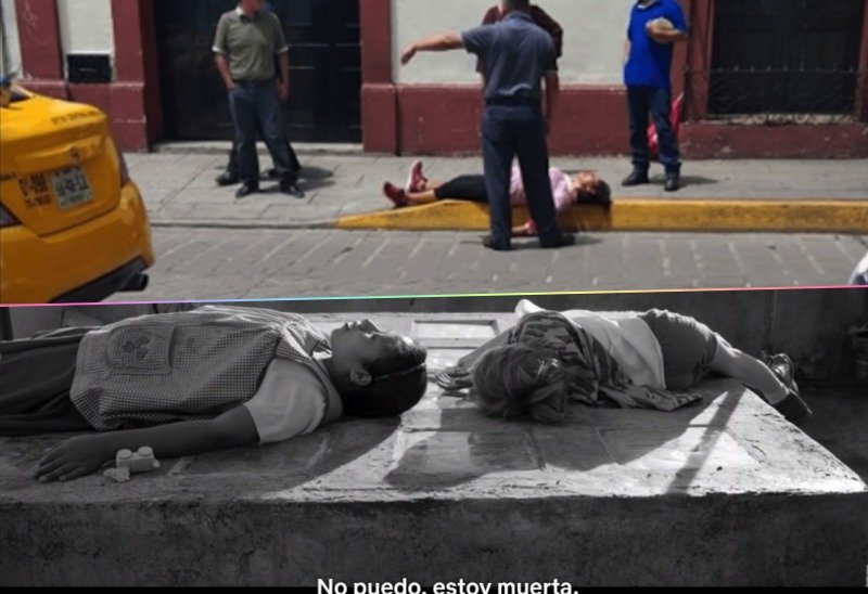 Mujer se hizo 