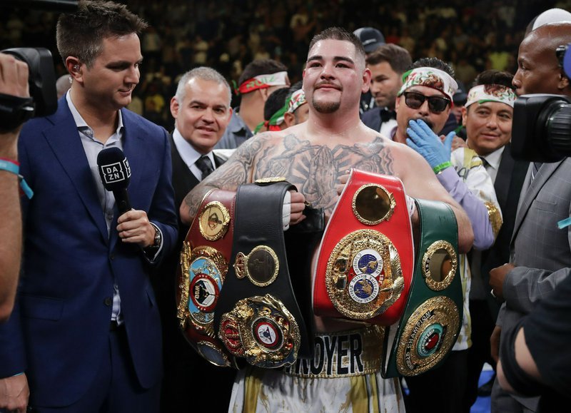 Andy Ruiz quiere 50 millones de dólares para darle la revancha a Joshua