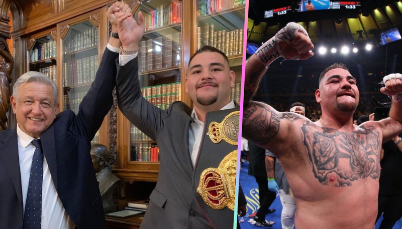 Andy Ruiz hará lo posible para que revancha con Anthony Joshua sea disputada en México. 