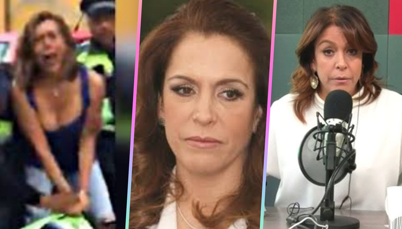 Una periodista borracha, chayotera y ardida con la 4T.