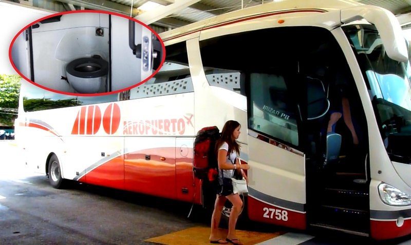 Ladrones de combustible se equivocan; en vez de chupar el depósito de gasolina, chupan el del baño.y