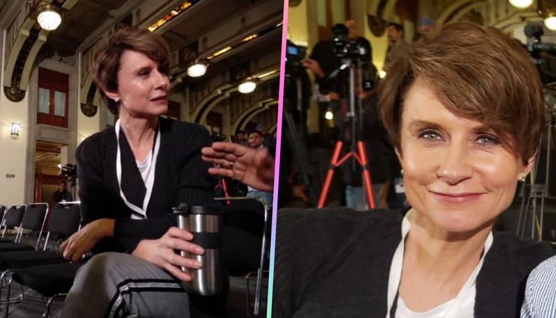 Se presenta Denise Maerker en la 