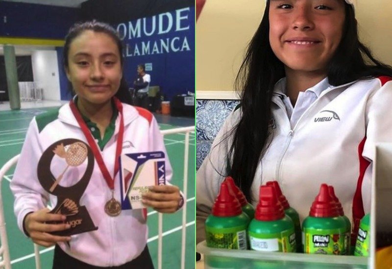 Joven atleta vende dulces para poder competir en Canadá