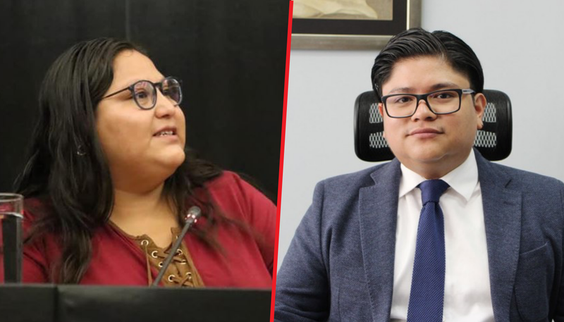 Trolls y bots derechistas atacan con hashtags despectivos a Citlalli Hernández y a Gibrán Ramírez. 