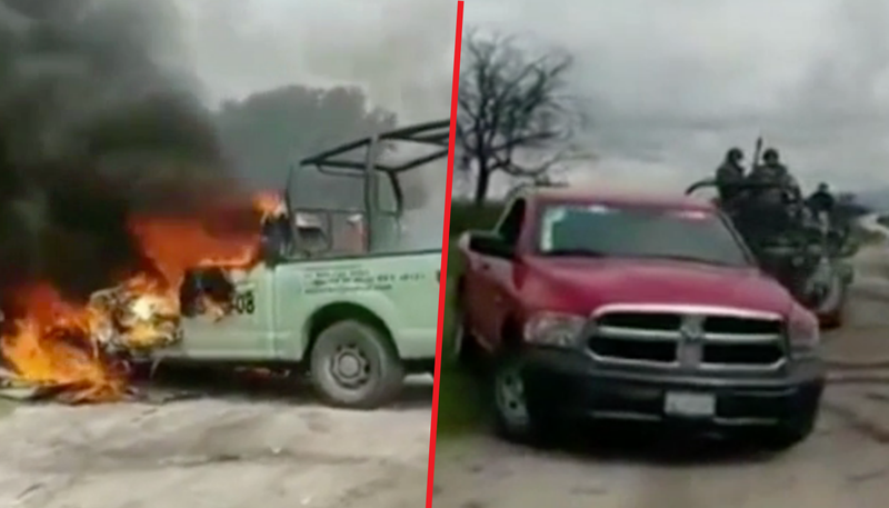 Difunden nuevo video del enfrentamiento entre la Guardia Nacional y 