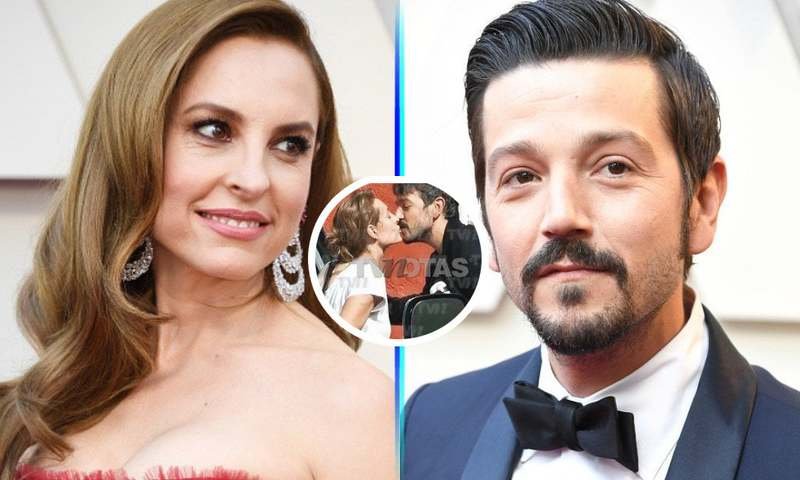 Cachan a Diego Luna y a Marina de Tavira dándose un cariñoso beso en la boca (VIDEO)