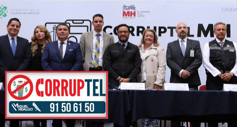 Van por tres servidores públicos de la MH por denuncia de corrupción: Corruptel