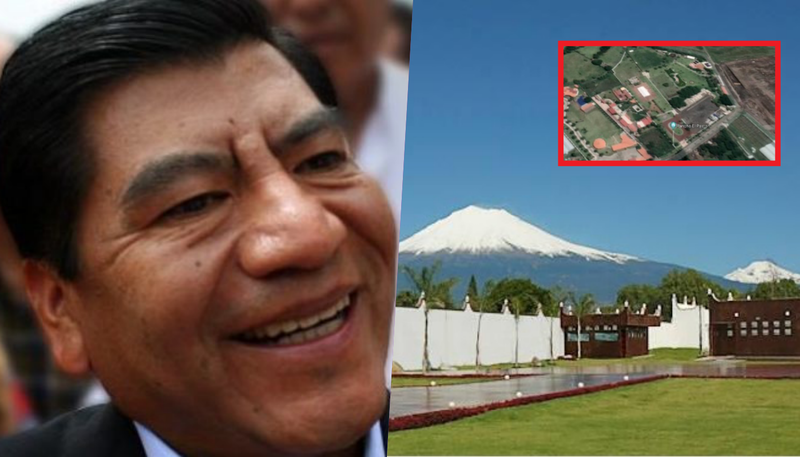 Cachan a ex Gobernador Mario Marín en fiesta con banda y carne asada en Atlixco.