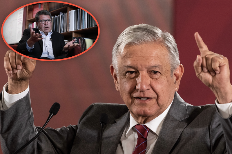 AMLO advierte (¿a Monreal?) que en Morena no debe haber vicios del viejo régimen. 
