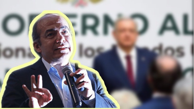 Felipe Calderón se le va con todo a AMLO y lo califica con 0 en economía durante primeros 9 meses