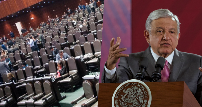 AMLO se pronuncia a favor de eliminar legisladores plurinominales.