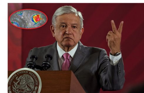 AMLO se solidariza con Bahamas por huracán; está pendiente de Fernand. 