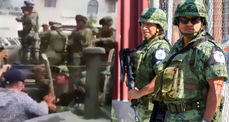 Tras múltiples agresiones, SEDENA advierte que militares harán uso de la fuerza en legítima defensa.