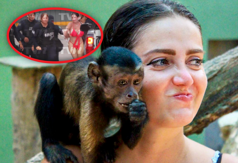 Sale a la luz video exclusivo de la detención de Celia lora en Quintana Roo.