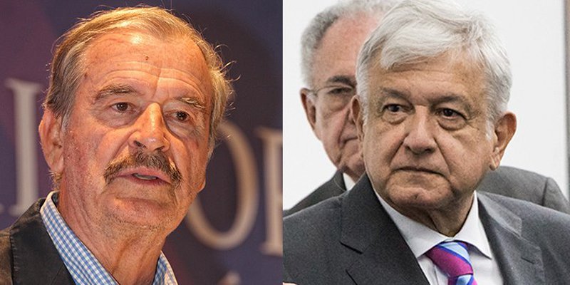 Fox exige ponerle riendas y bozal al gobierno de la 4T de AMLO. 