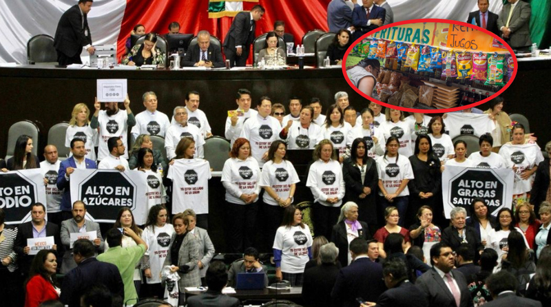 Diputados aprueban nuevo etiquetado frontal en alimentos 