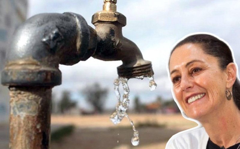 Agua para todos pero cuidando los acuíferos de la ciudad: Sheinbaum y