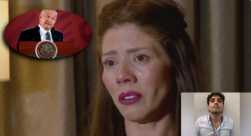Con lágrimas en los ojos, hermana de Ovidio le manda mensaje a AMLO; 