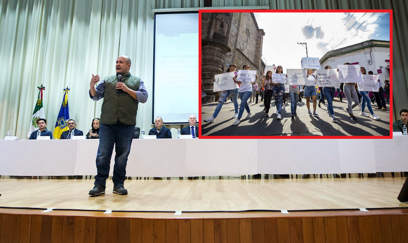 Comunidad UDeG exige al Gobierno de Enrique  Alfaro atender crimen de 3 estudiantes violadas 