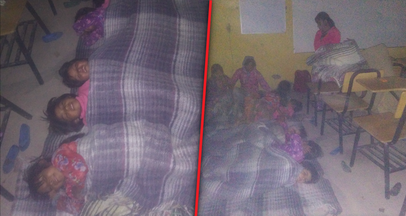Maestra de escuela rarámuri en manda mensaje de auxilio a AMLO; 