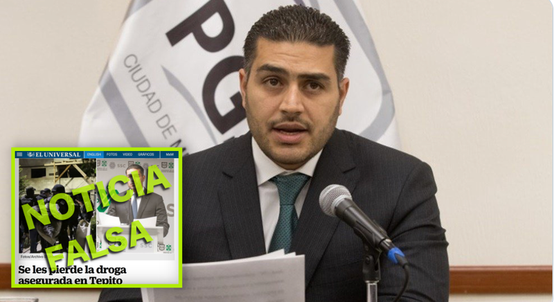 Harfuch desmiente nota de 