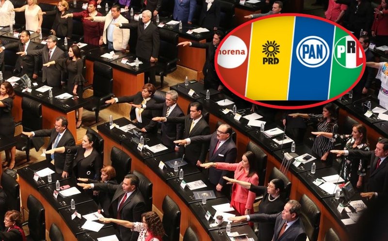 Morena, PRI, PAN Y PRD recomiendan a AMLO aceptar ayuda de Trump contra el 