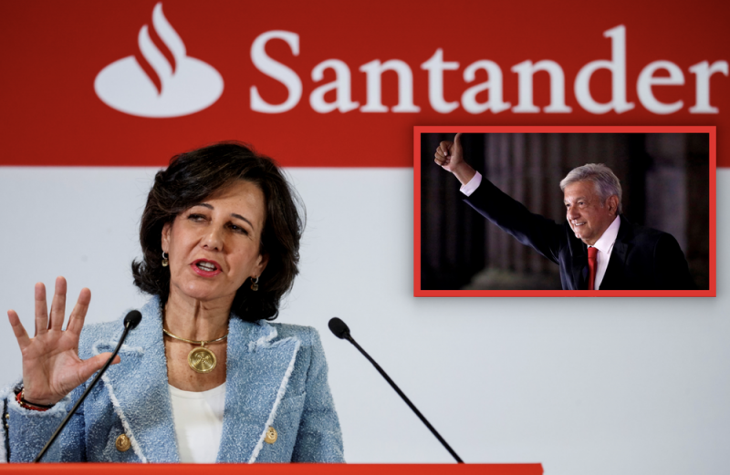 Banquera más poderosa del mundo refrenda confianza y pone a disposición de AMLO 100,000 mdp 