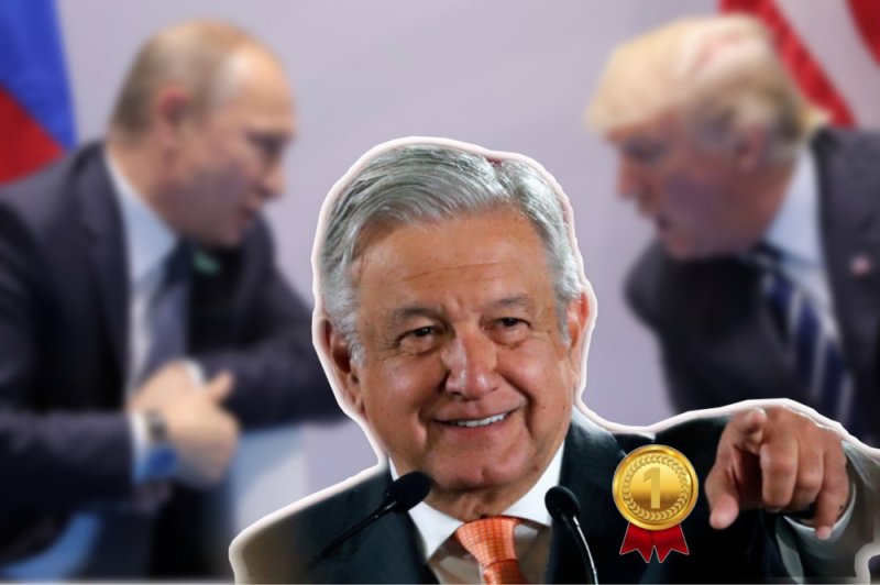 AMLO finaliza su primer año con aprobación envidiable para cualquier presidente del mundo