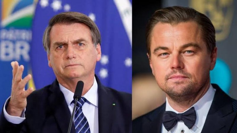 El presidente de Brasil culpa a DiCaprio de los incendios en el Amazonas 