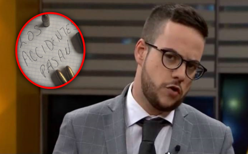 Oposición amenaza cobardemente con balear a Mendieta; él les responde, “lo que el viento a Juárez”