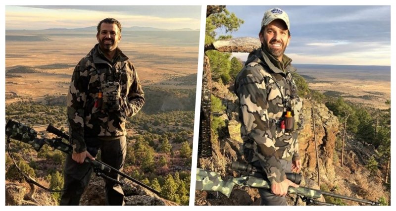 Hijo mayor de Trump viajó a Asia para cazar un animal en peligro de extinción