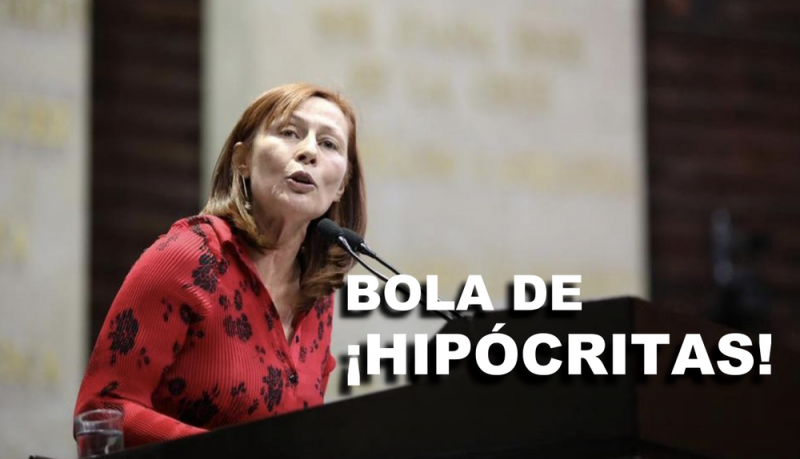 Tatiana Clouthier llama a diputados panistas “bola de hipócritas”