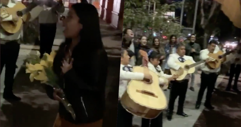 Yalitza celebra su cumpleaños 26 en la Roma con mariachi y toda la cosa