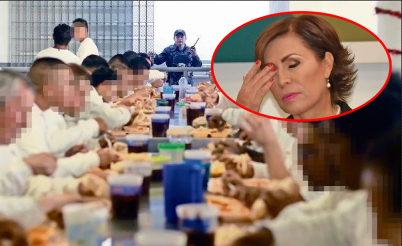 Esto es lo que cenará Rosario Robles en Navidad y Año Nuevo en prisión