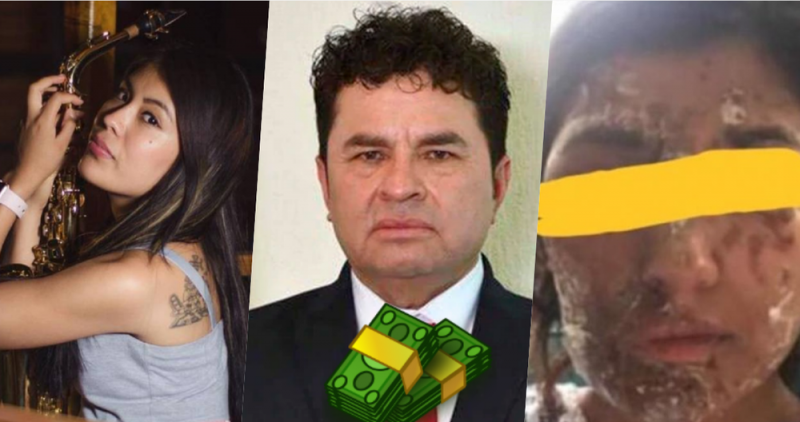 Ex diputado del PRI que atacó con ácido a saxofonista, libra la cárcel con amparo de 3 mil pesosy