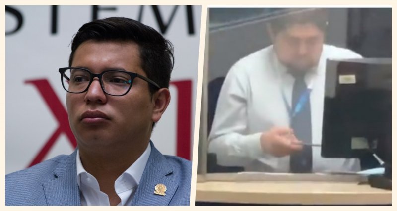 Diputado de Morena es víctima de robo por 80 mil pesos, acusa a cajero de banco