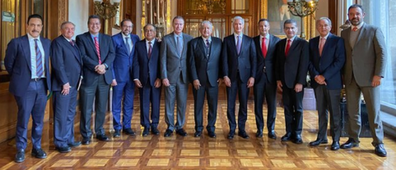 Se suman gobernadores del PRI al Insabi de AMLO 