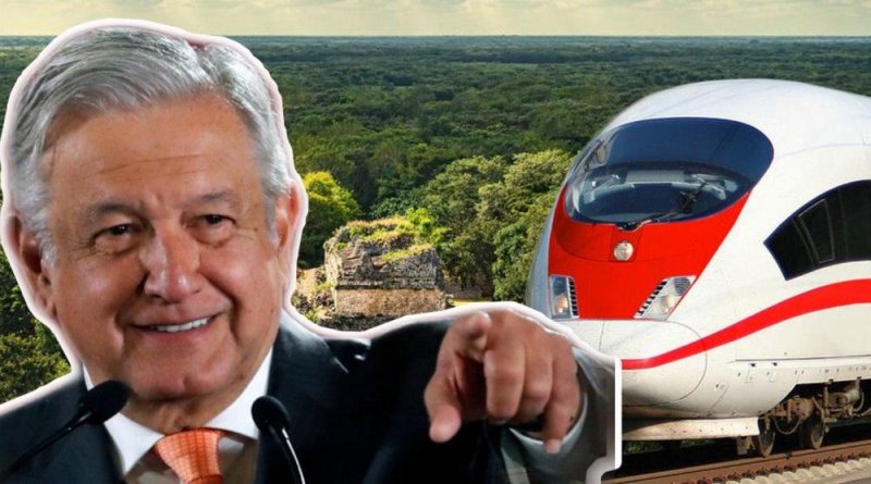 AMLO desmiente que haya suspensión a proyecto del Tren Mayay