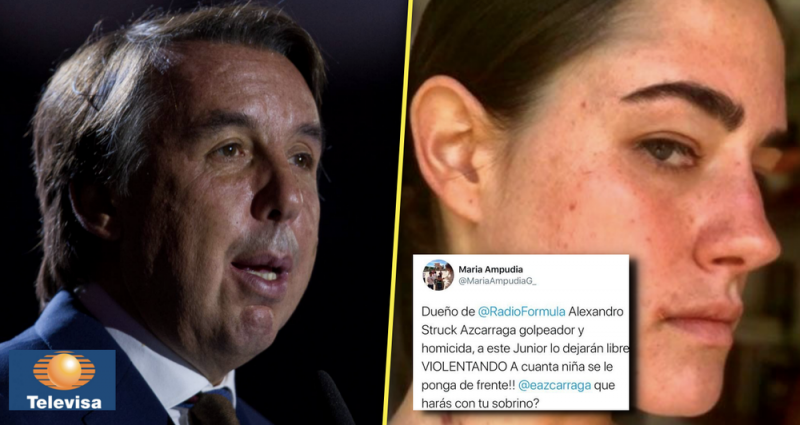 Mujer acusa a sobrino de dueño de Televisa por golpearla brutalmente; abogados lo sacan del país y