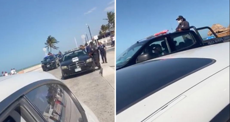 Autoridades detienen a sujeto con 38.5 de fiebre que intentaba viajar a la playa