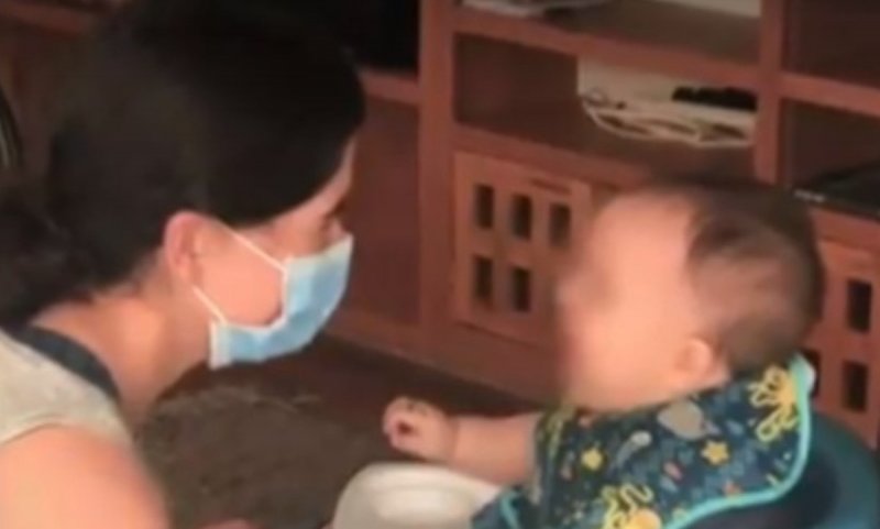 Bebé conmueve las redes al vencer la neumonía y al coronavirus