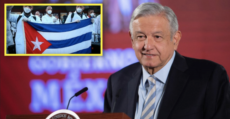 Médicos cubanos llegan a México para apoyar en la lucha contra el Coronavirus 