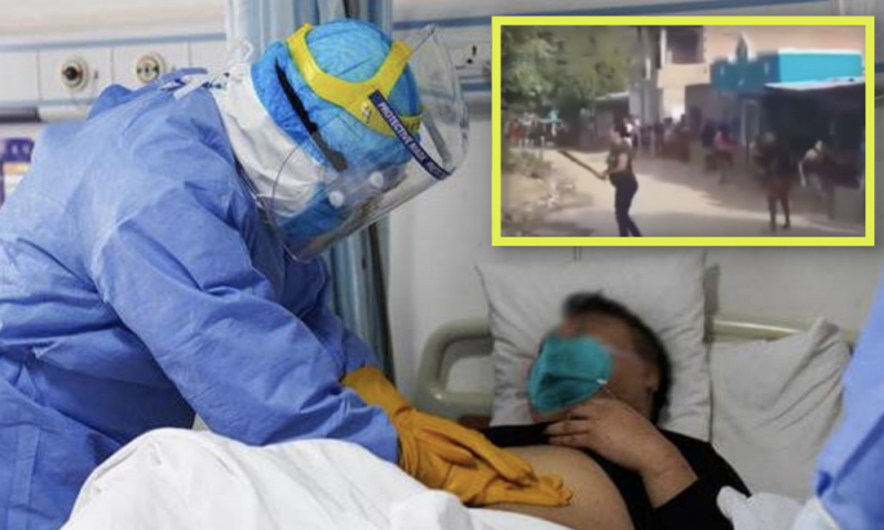 ¡INDIGNANTE! Vecinos intentan QUEMAR casa de FAMILIA contagiada con CORONAVIRUS 
